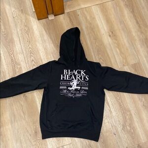 Blackheart Men's Black Hoodie